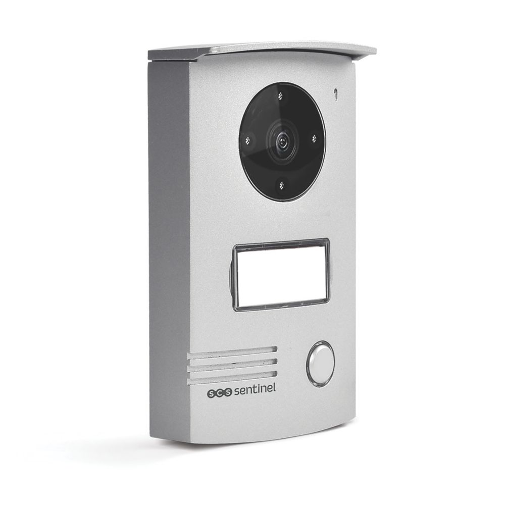 Interphone vidéo filaire SCS Sentinel écran 7 pouces blanc