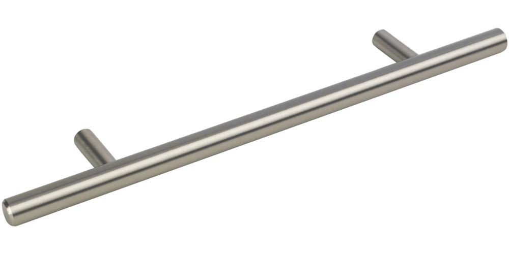 Poignée de tirage à barre en T Smith & Locke en nickel brossé 128mm