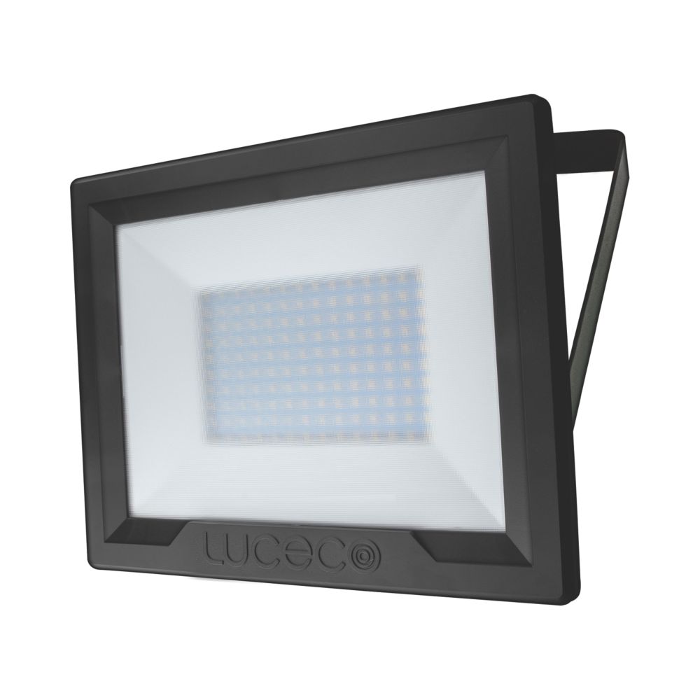 Projecteur LED extérieur noir Luceco Essence 4000K IP65 4000lm