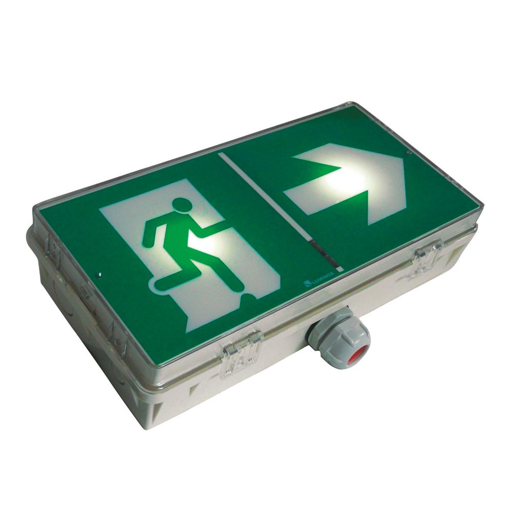 Bloc d'évacuation à LED d'urgence permanent Eaton 1,2W 45lm