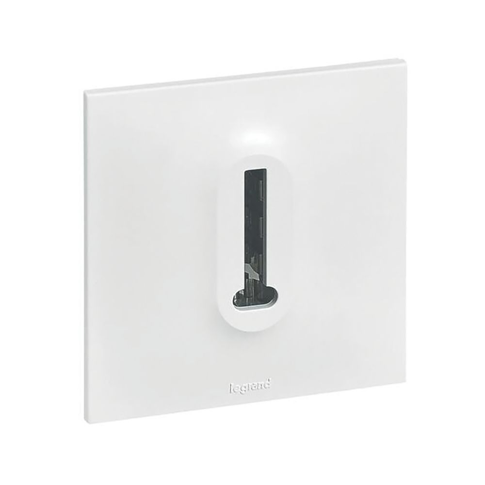 Prise téléphone 1 poste Neptune Blanc Legrand
