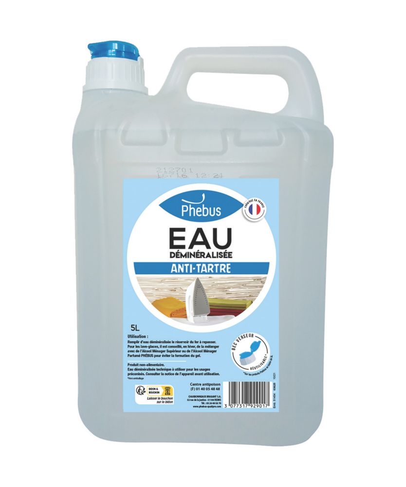 Eau déminéralisée Phebus 5L