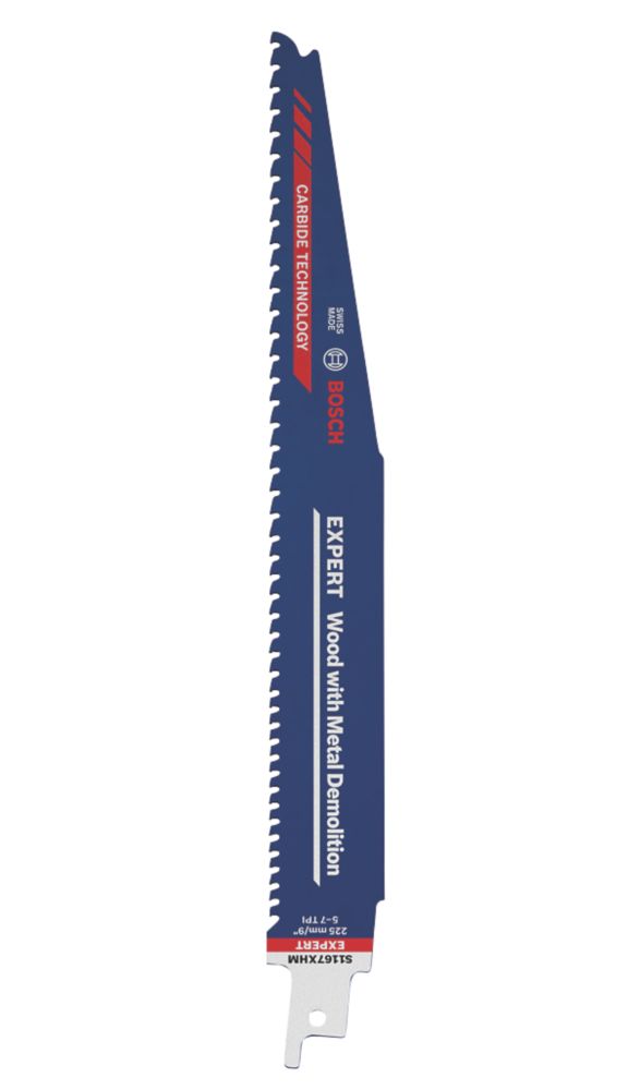 Lame pour scie sabre carbure 225mm S1167XHM Expert Bosch