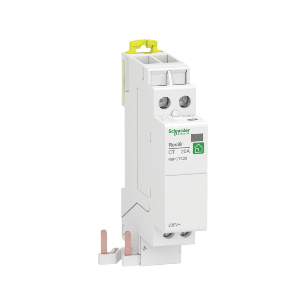 Contacteur de puissance 20A 2NO monophasé Resi9 XP Schneider