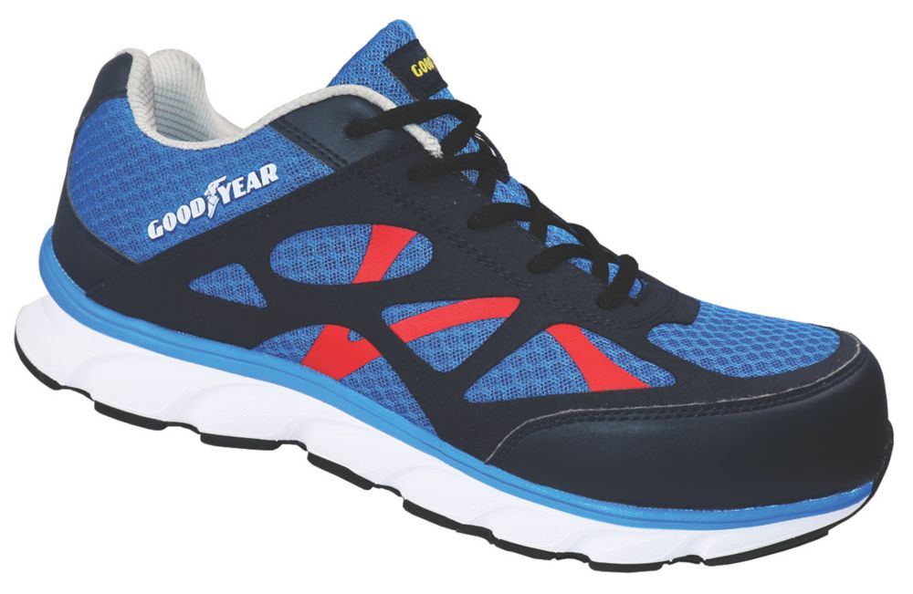 Baskets de sécurité sans métal S1 P Goodyear GYSHU1633 noires pointure 41