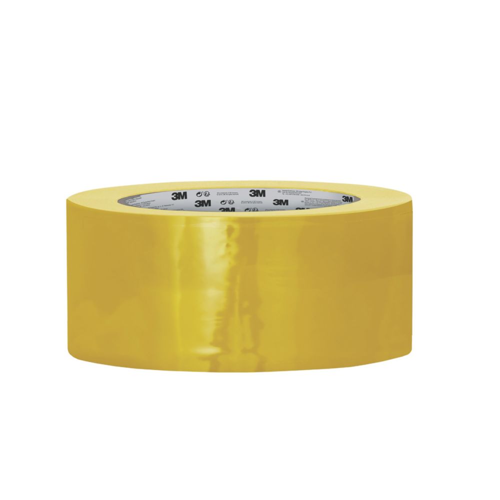Ruban adhésif d'extérieur 3M P399 jaune 50mx 44mm