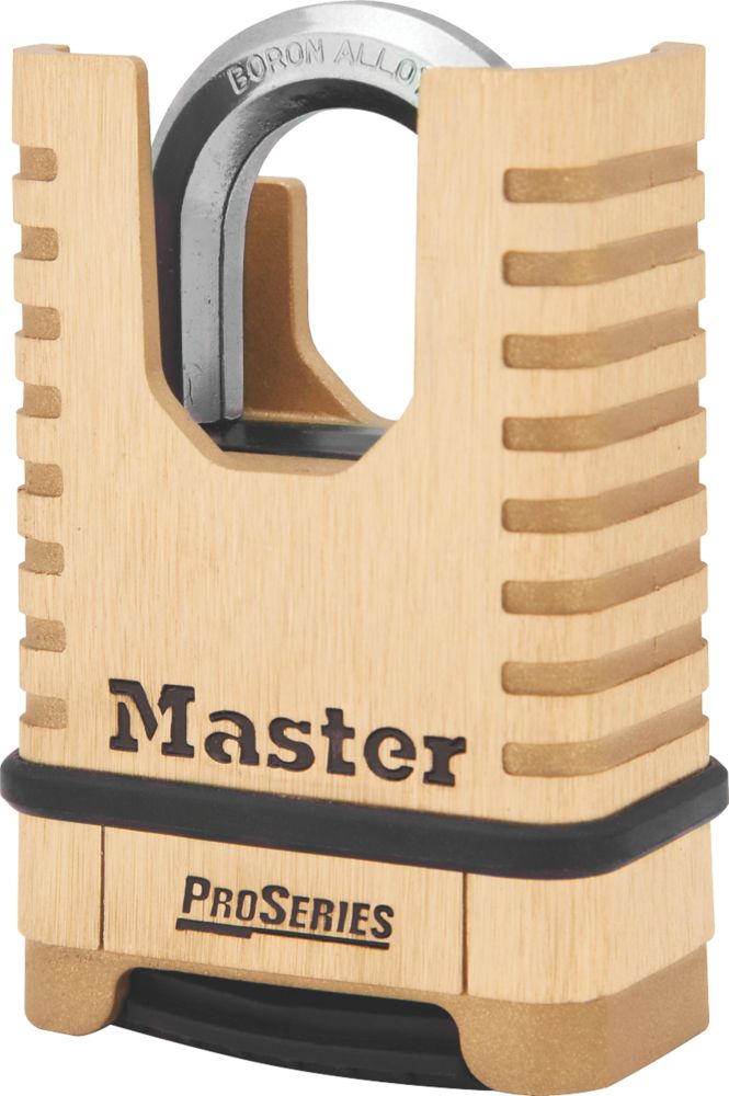 Cadenas à anse fermée résistant aux intempéries en laiton Master Lock 1177D 58mm