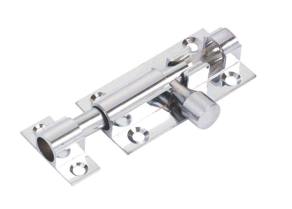 Targette droite chrome poli 51mm