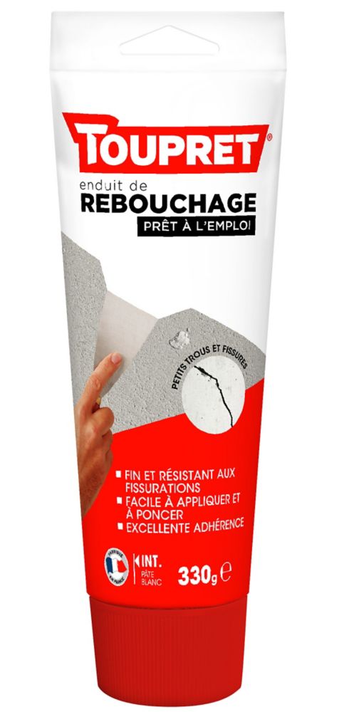 Enduit prêt à l'emploi intérieur Toupret 0,33kg