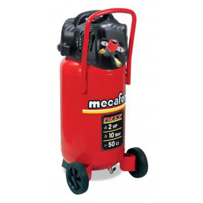 Compresseur filaire vertical 230V Mecafer 50L 2HP