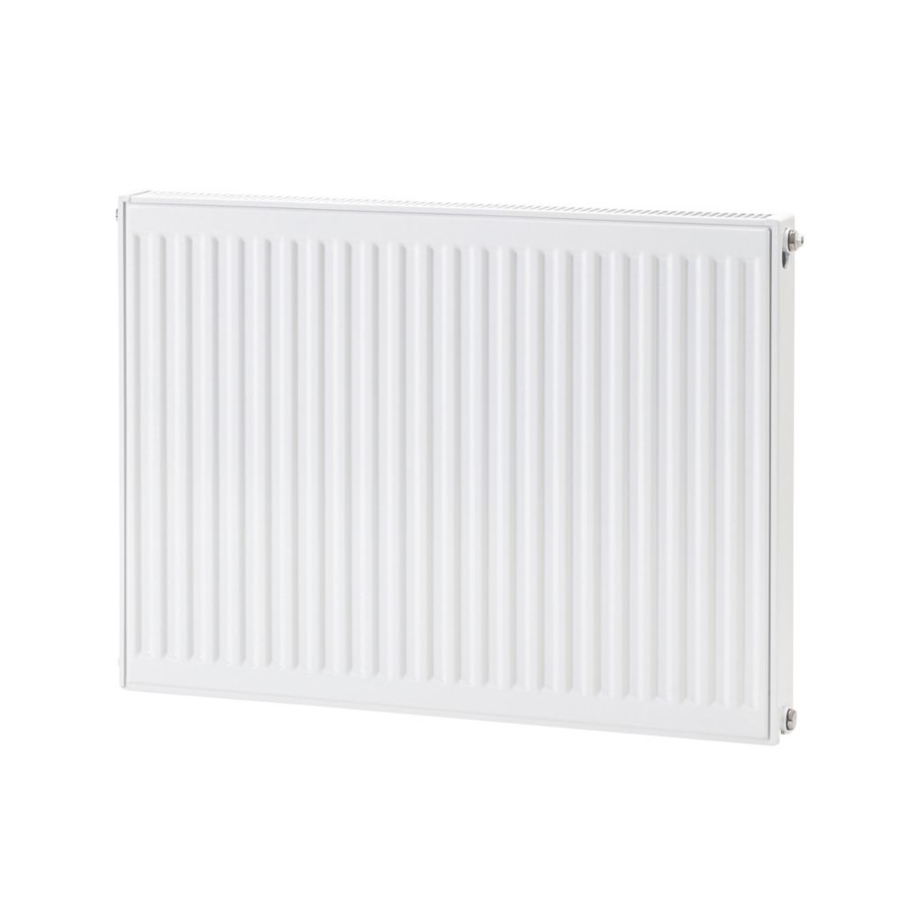 Radiateur eau chaude à double panneau plus Flomasta type 21 600 x 800mm blanc