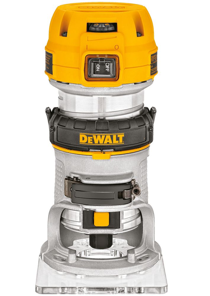 Défonceuse à base fixe compacte filaire 8mm 230V DeWalt D26200-QS 900W