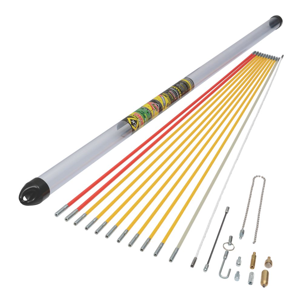 Super kit de baguettes tire-fils C.K MightyRod Pro 12m 22 pièces