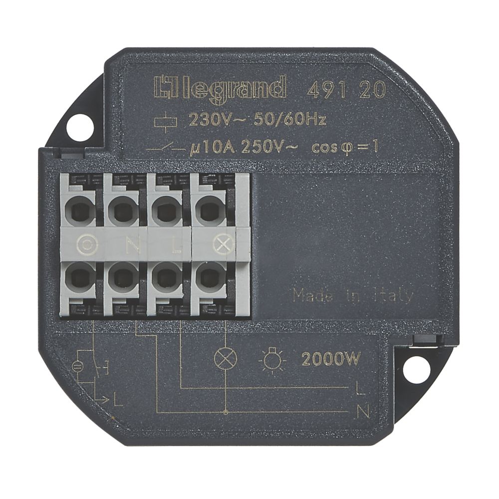 Télérupteur Legrand CX3 10A 1+N NO