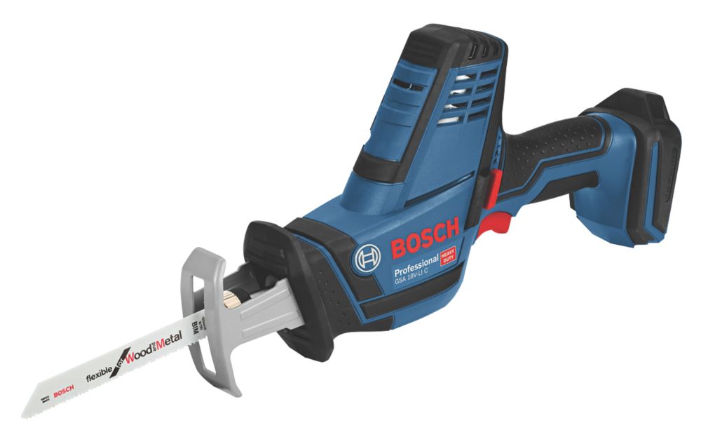 Scie sabre sans fil Bosch GSA18V-Li CN 18V Li-Ion Coolpack - Sans batterie