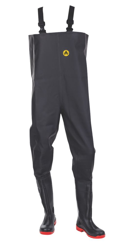 Cuissardes de sécurité S5 Amblers Danube noirs XXL pointure 47