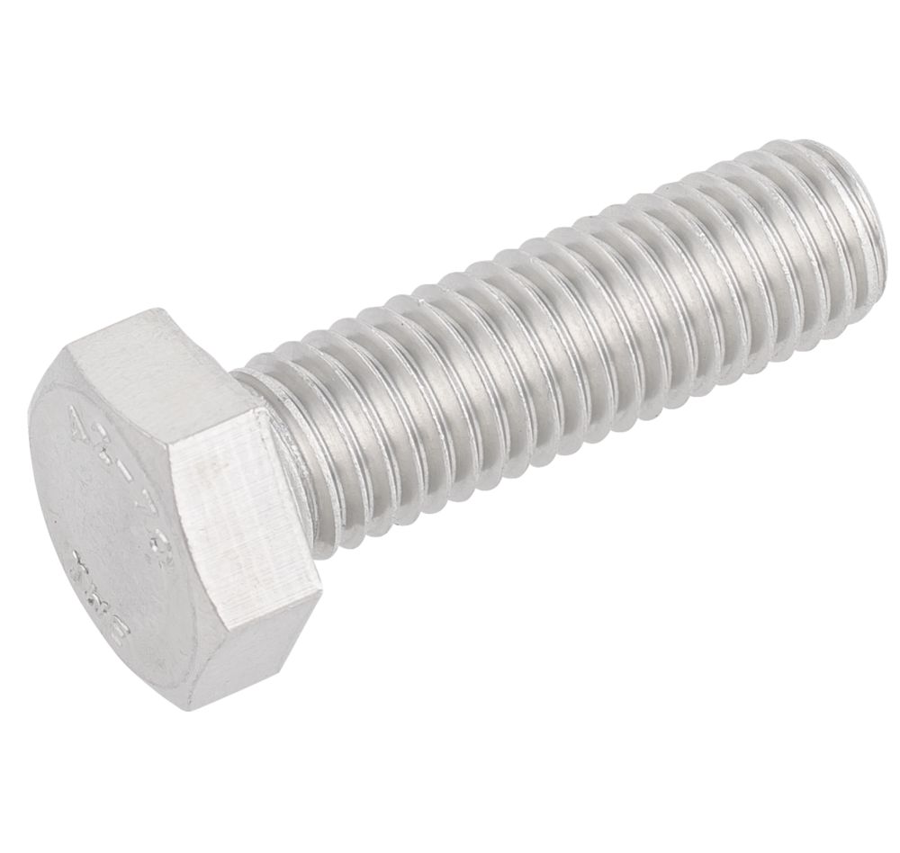 10 vis de réglage en acier inoxydable A2 Easyfix M12 x 40mm