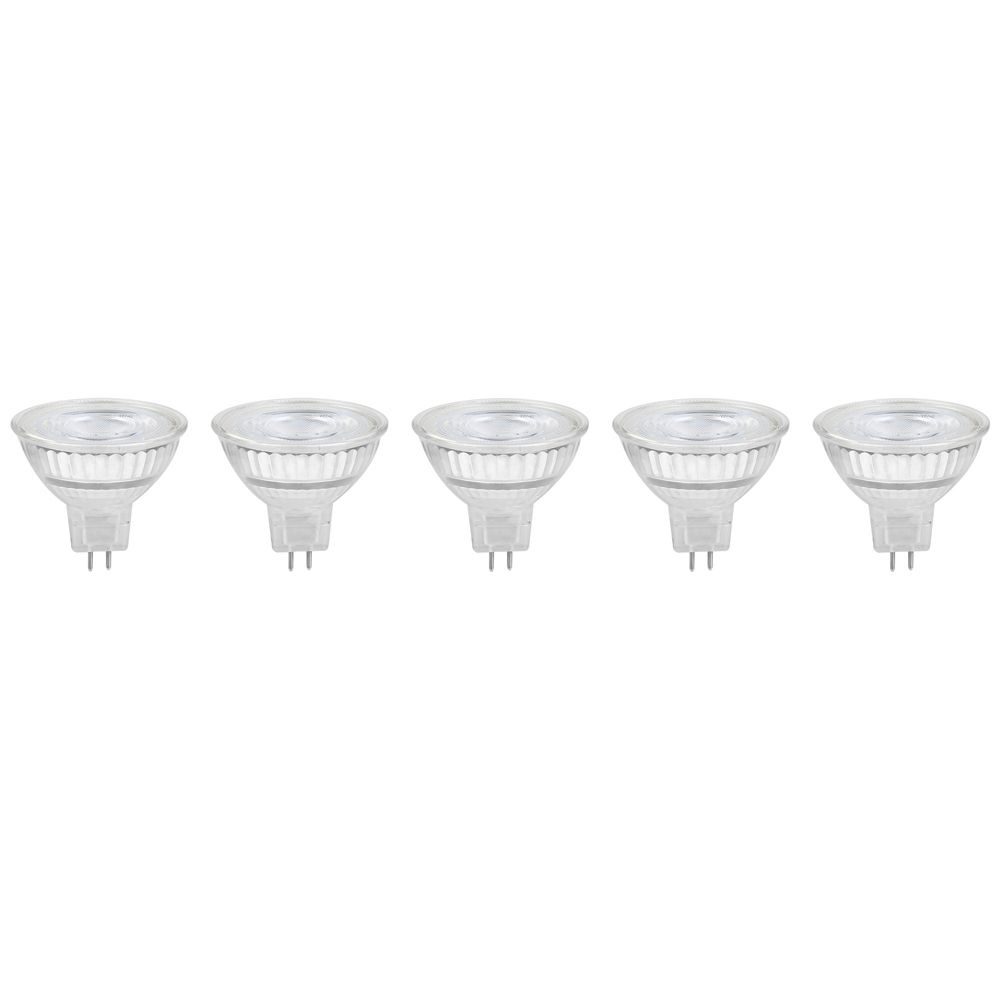 Lot de 5 ampoules LED LAP 0320384030 GU5.3 MR16 345lm 3,4W