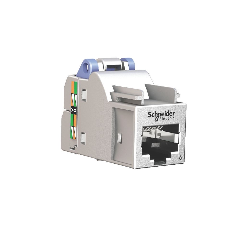 Fiche RJ45 Cat6 blindée STP LexCom Schneider Electric