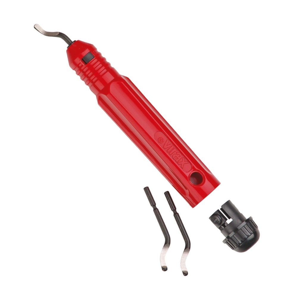 Ébavureurs crayon interne Virax à 3 lames interchangeables 20mm