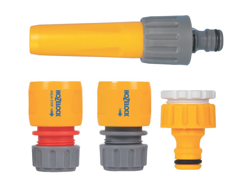 Ensemble de base pour pulvérisateur et raccords de tuyau Hozelock 4 pièces