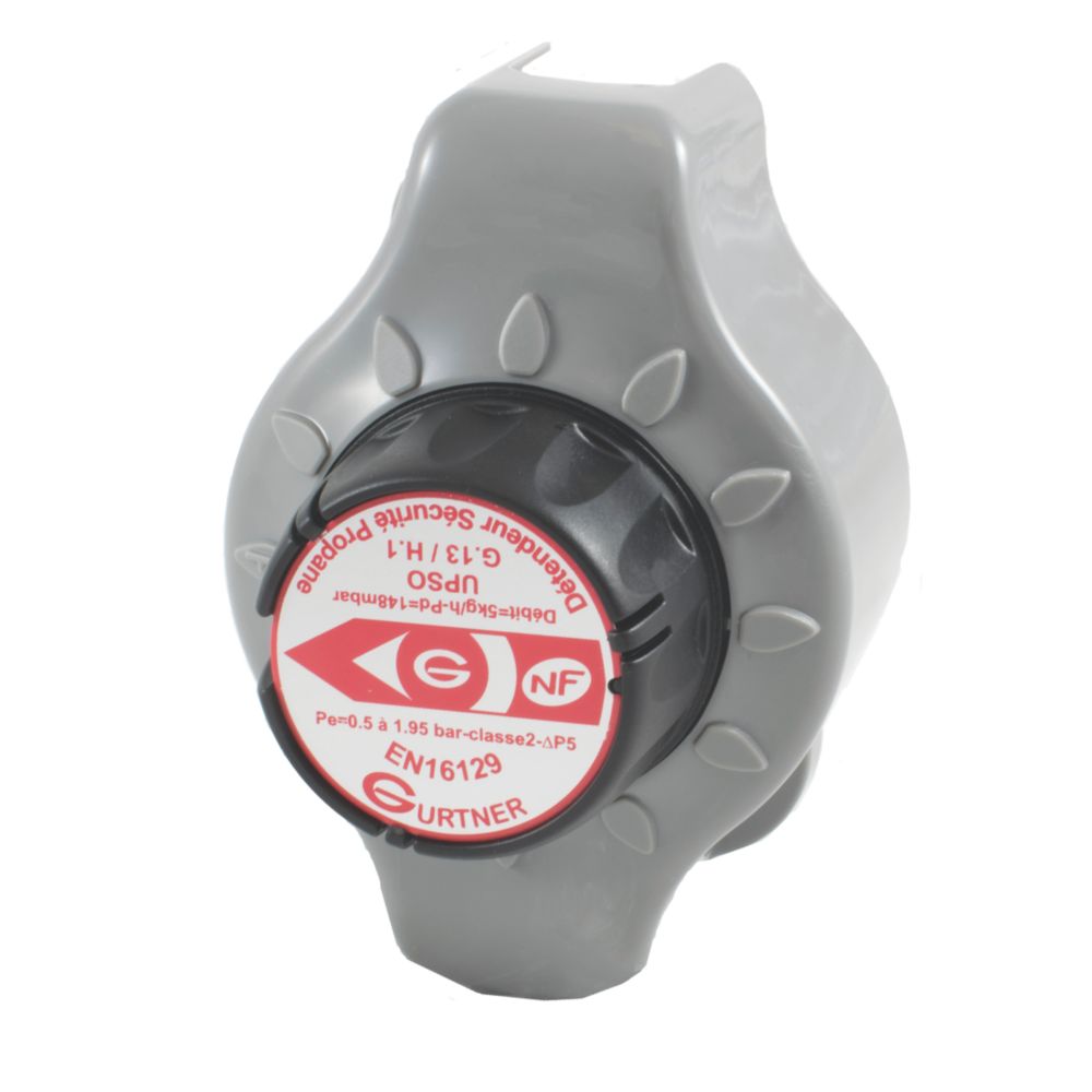 Détendeur de sécurité pour propane 5kg/h M20x150mm filetage mâle Gurtner