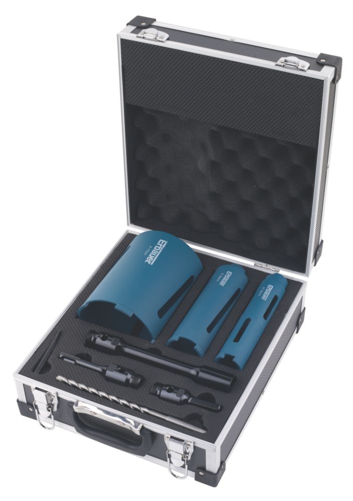 Coffret de 8 trépans diamant Erbauer
