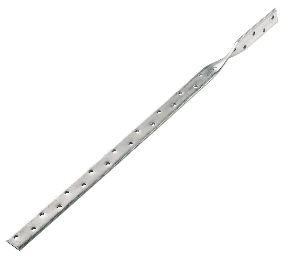 Lot de 5 bandes de retenue à bords roulés Sabrefix avec torsion