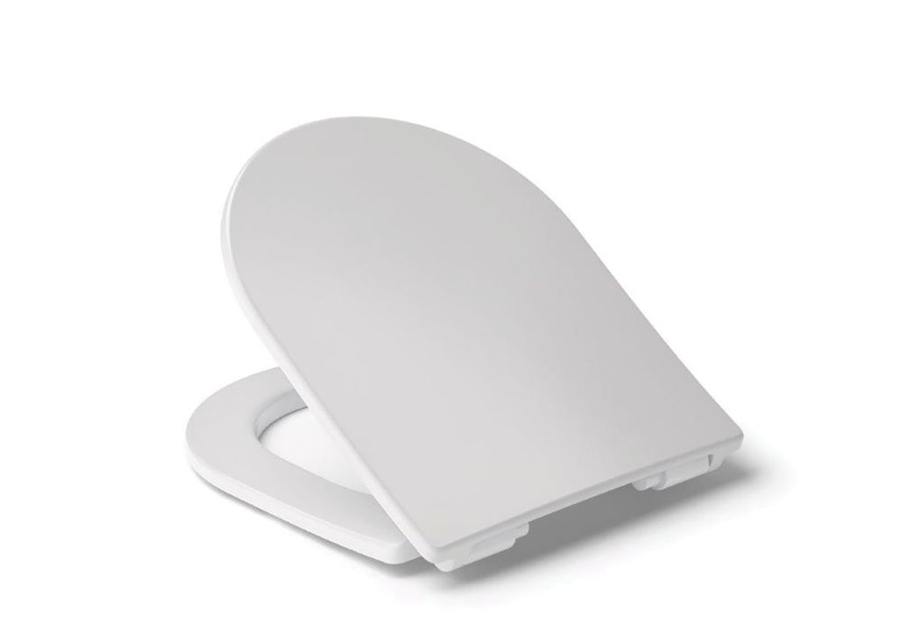 Abattant WC avec frein de chute blanc Duraplast Provence Premium Siamp