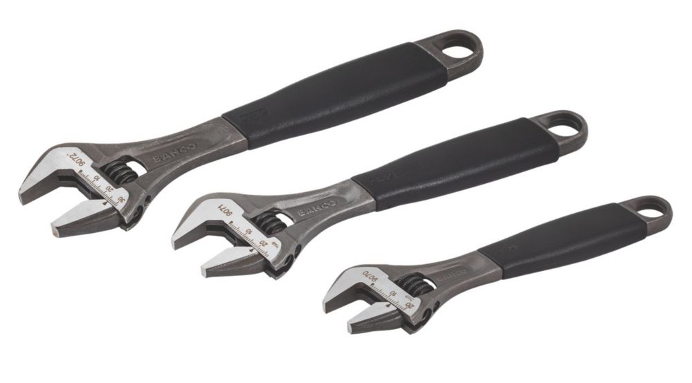 3 clés à molette Bahco Adjust 3-90