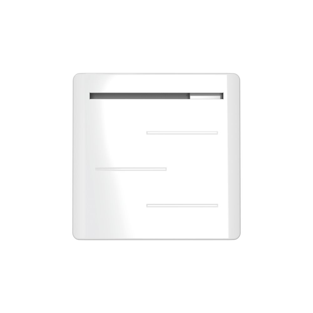 Radiateur céramique à inertie sèche Noirot blanc 1 000W