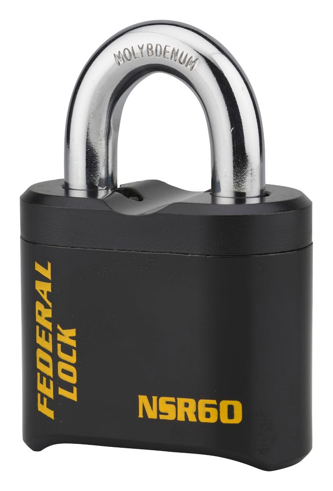 Cadenas à combinaison à anse fermée toutes conditions météorologiques en acier 34mm Thirard