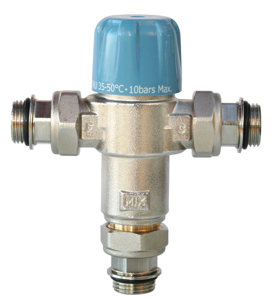Robinet mitigeur thermostatique mâle Somatherm 3/4"