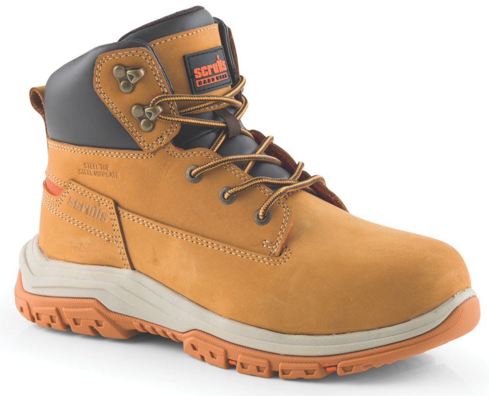 Bottes de sécurité SB P Scruffs Ridge havane pointure 42