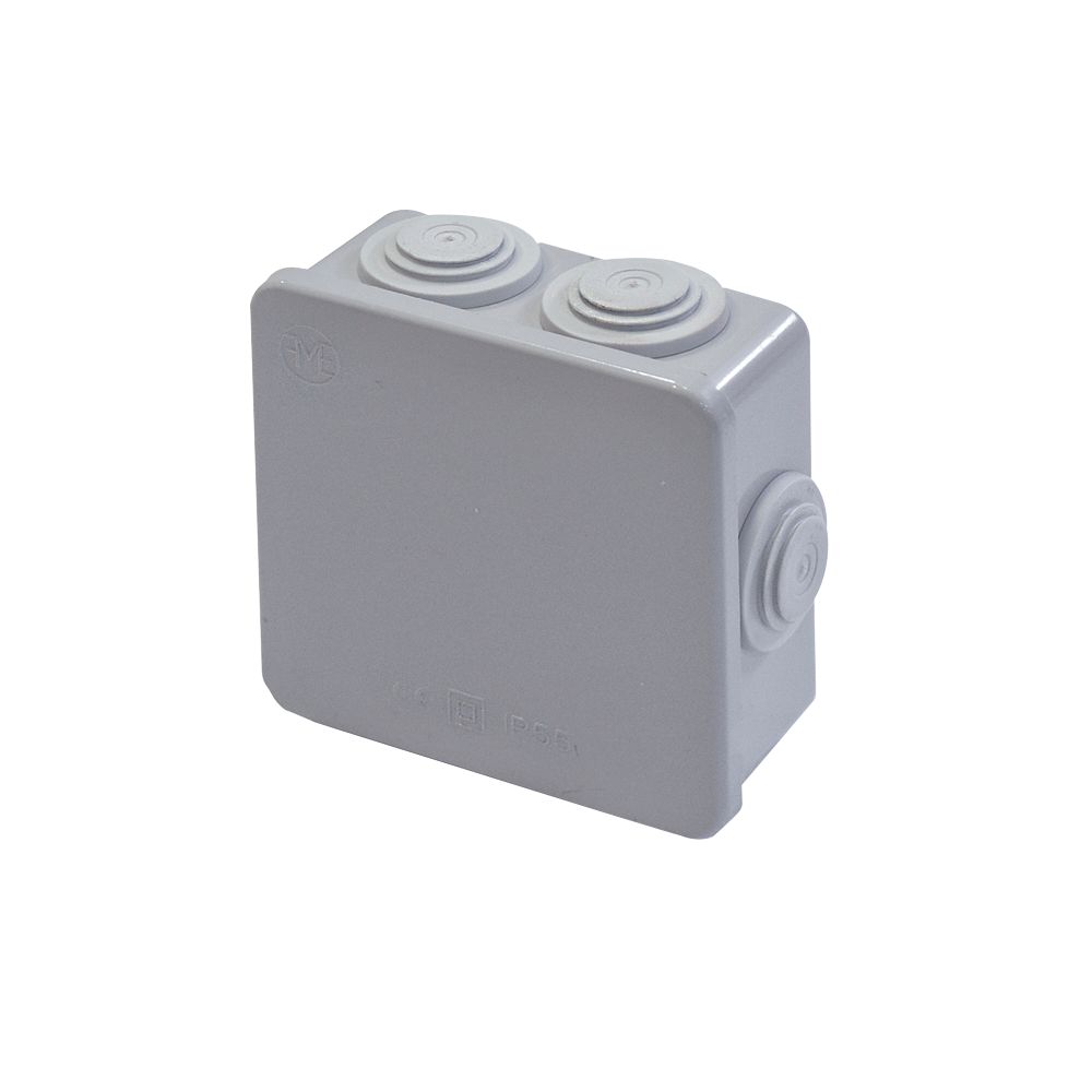 Boîte de dérivation carrée IP55 4 entrées 65x65x45 mm Diall