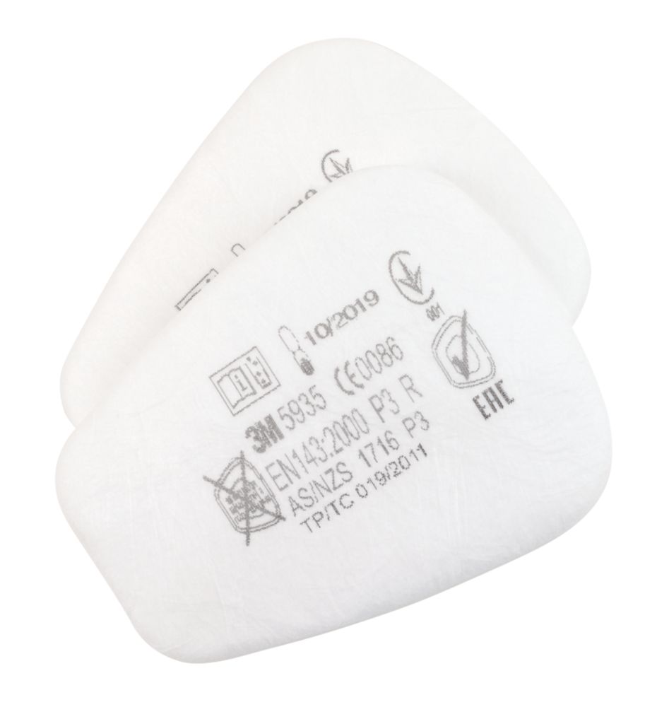 Filtres à particules P3R 3M 5935, lot de 2