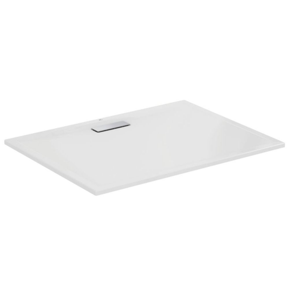 Receveur de douche rectangulaire Ultra Flat New Ideal Standard blanc 1200 x 900 x 25 mm