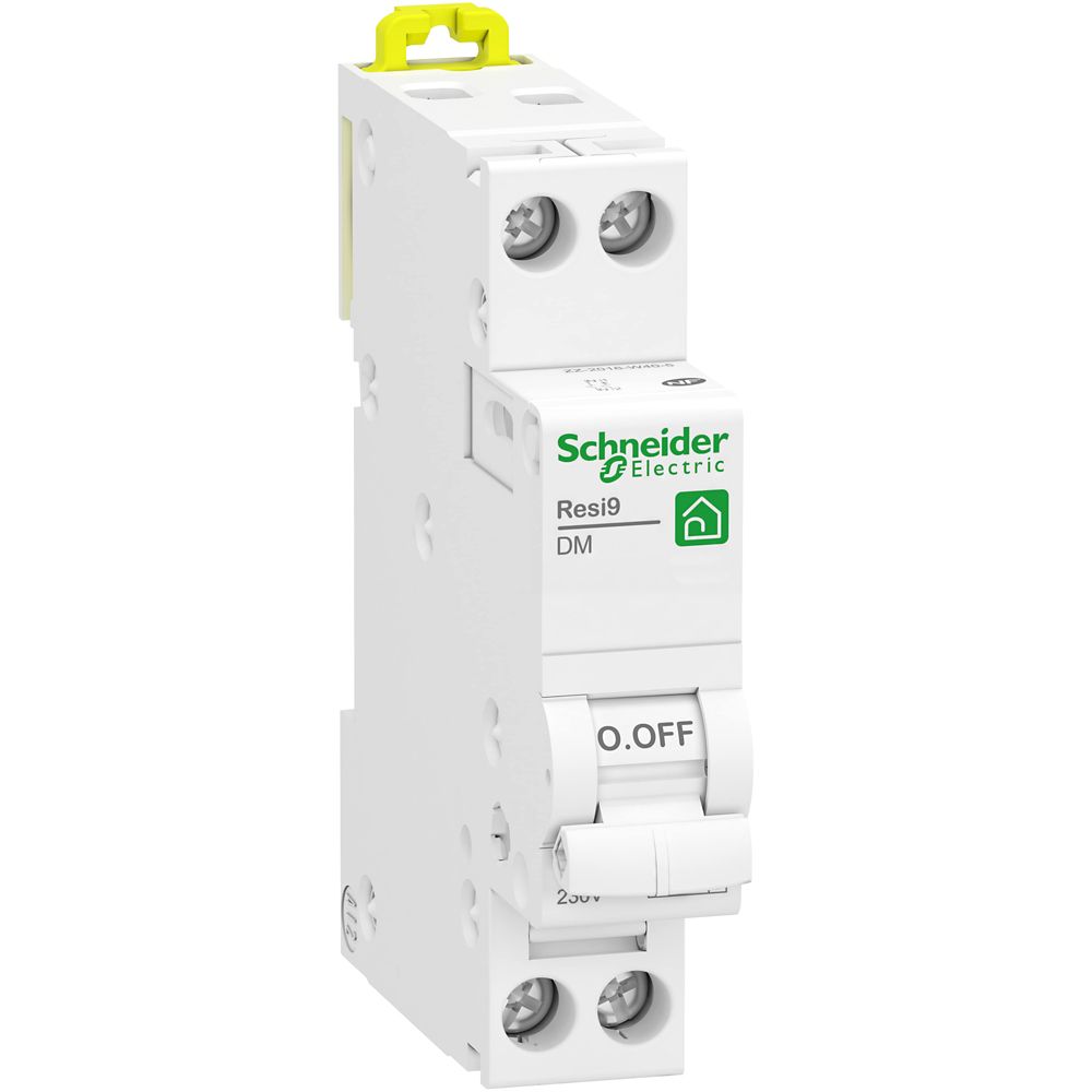 Disjoncteur 25A type D A vis 3kA 1P+N peignable Resi9 XP Schneider
