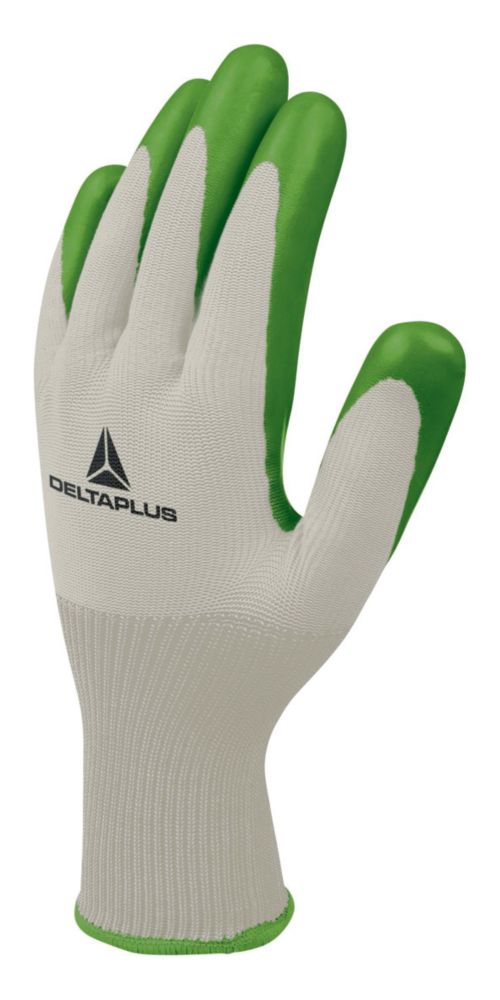 Gants de jardinage Delta Plus 100% polyester verts taille M