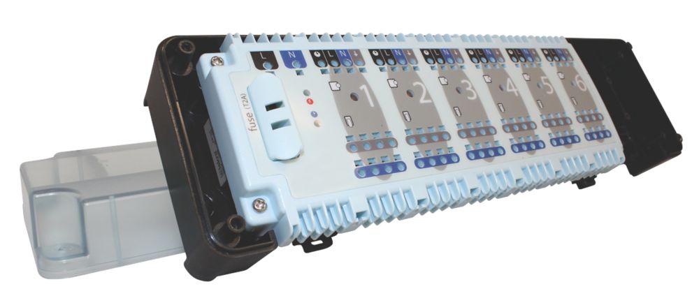 Centre de câblage pour plancher chauffant Somatherm 6 zones 230V