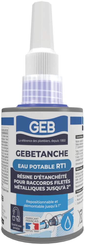 Résine d'étanchéité anaérobie GEB 75ml