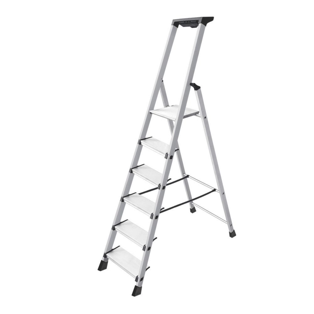 Escabeau Pro en aluminium à plateforme 6 marches Artub 3,2m
