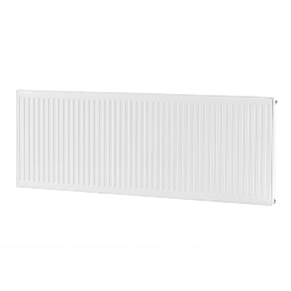 Radiateur eau chaude à simple panneau Flomasta type 11 600 x 1600mm blanc