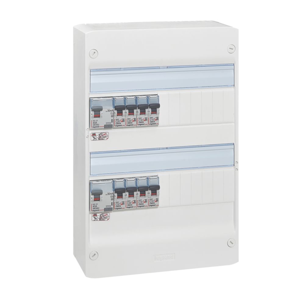  Tableau électrique pré-équipé Legrand Drivia, 26 modules, à 22 voies 