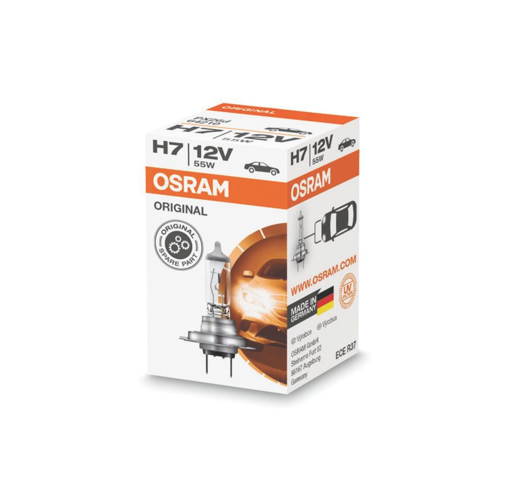 Ampoules halogènes pour phares Osram Px26d (HAL H7) 58W (1 pièce)