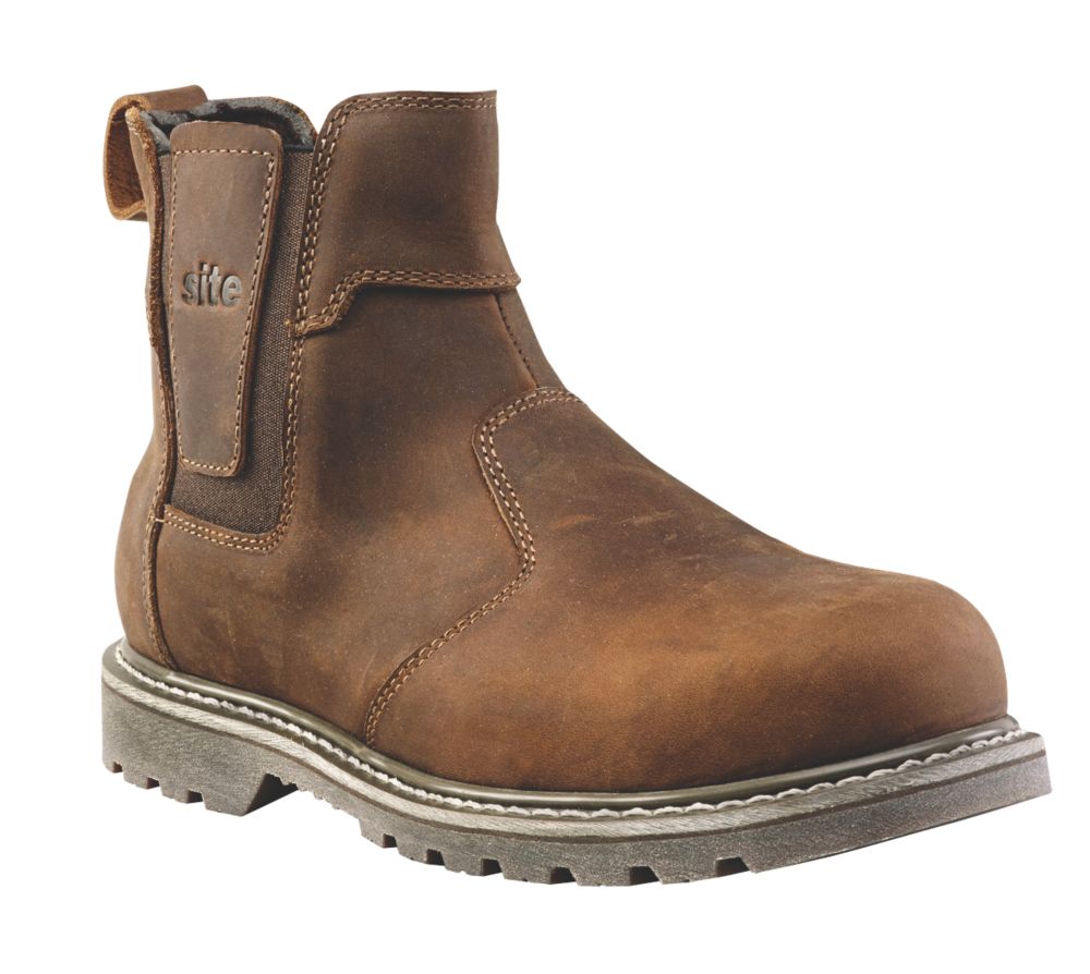 Bottines de sécurité SB P Site Mudguard marron pointure 45       