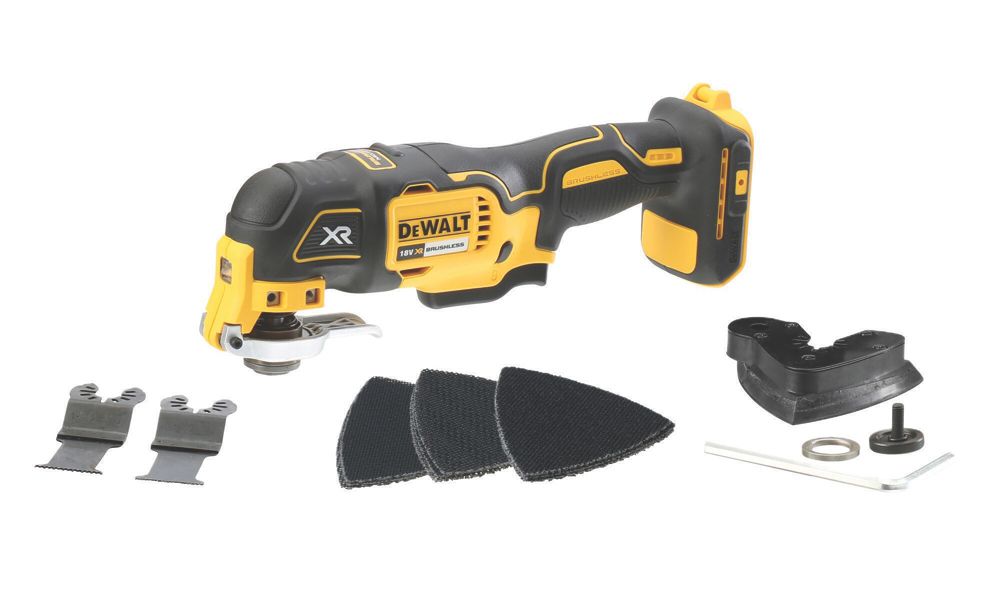 Outil multifonction oscillant sans fil brushless DeWalt XR DCS355N-XJ 18V  Li-ion - Sans batterie, Outil multifonction