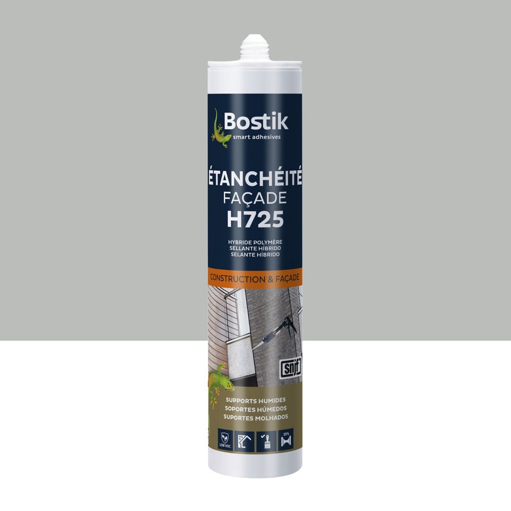 Mastics et adhésifs Bostik gris pierre 300ml