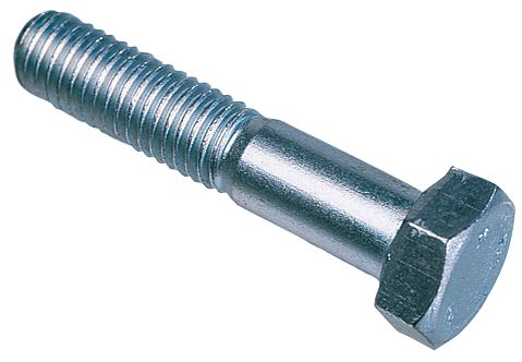 Vis à métaux en acier à haute résistance zingué brillant Easyfix M12 x 110mm, lot de 50