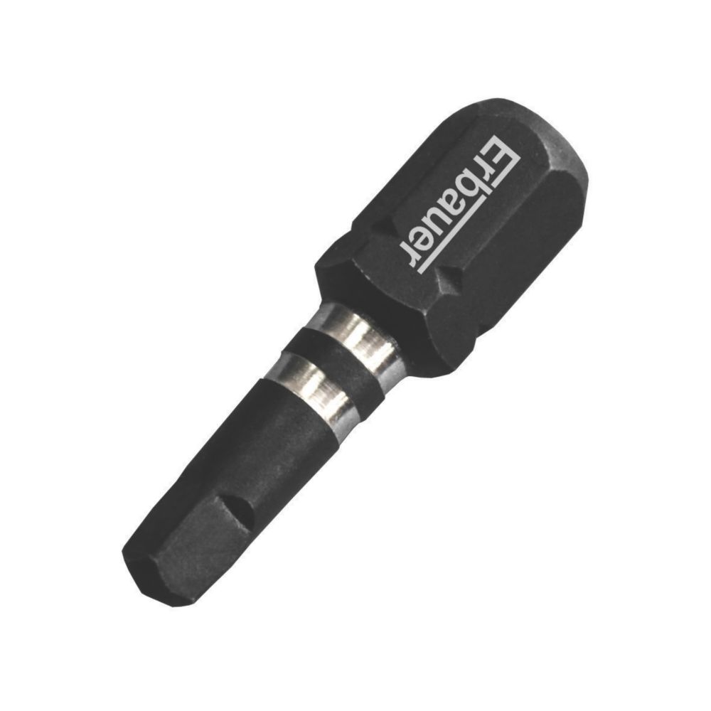 Jeu de 3 embouts de visseuse à choc SQ1 25mm Erbauer